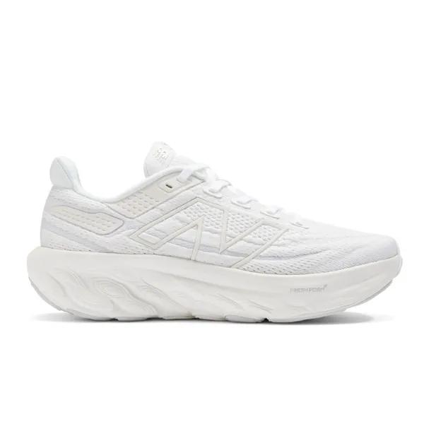 New Balance Mujer Fresh Foam X 1080v13 Blanco/Plata Metálico