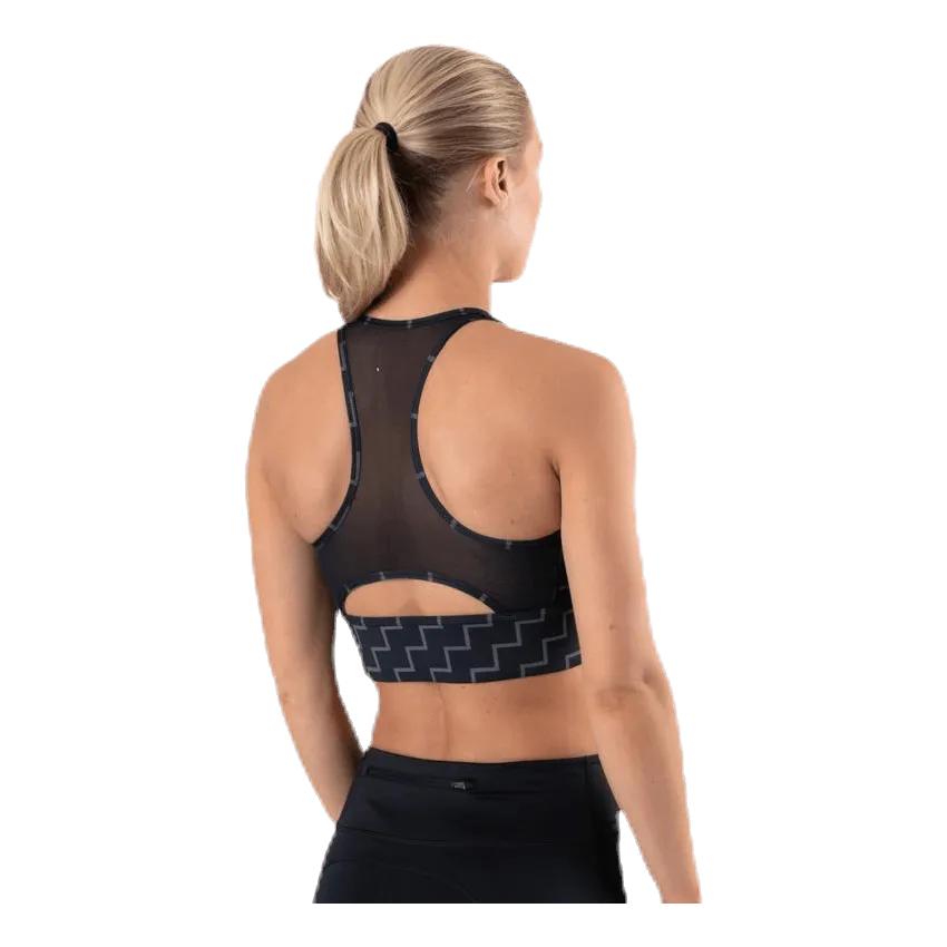 Nike Medium Pad Bra High Neck Neo Black