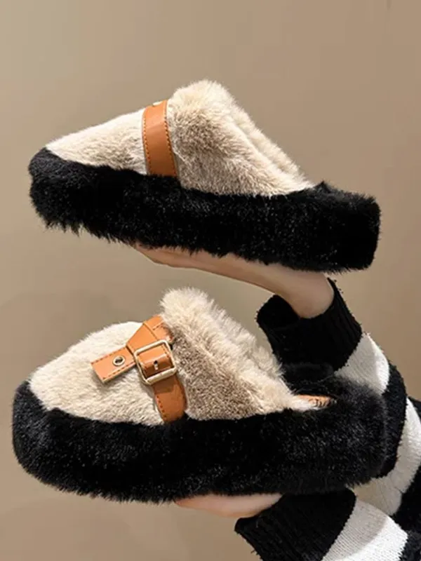 Nuevas toboganes de envío gratis zapatos para mujeres zapatillas peluche peluche zapatillas zapatillas de abajo plana zapatillas