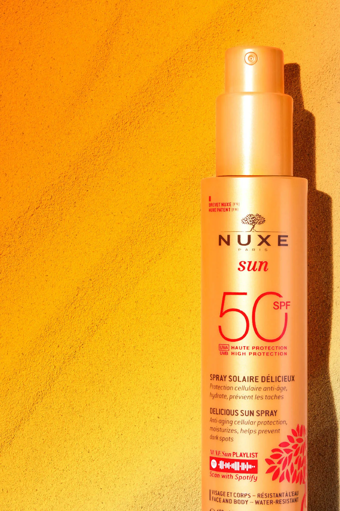 Nuxe Sun Spray Solar Delicioso Protección para Rostro y Cuerpo SPF 50