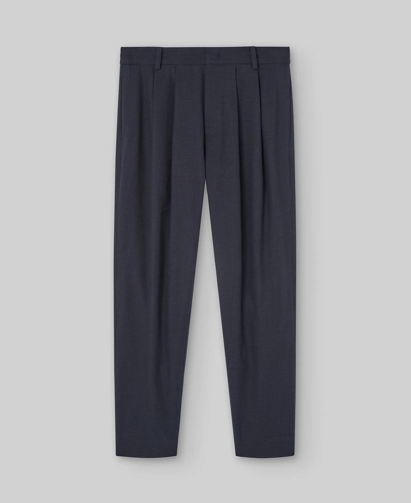 Pantalón relaxed fit gris hombre