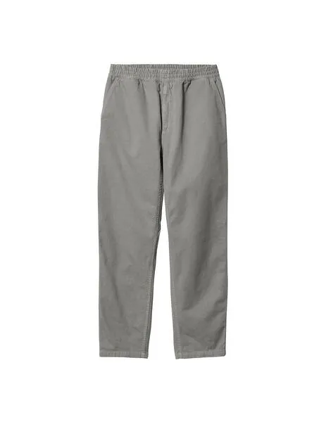 Pantalón carhartt wip flint pant gris lavado de hombre