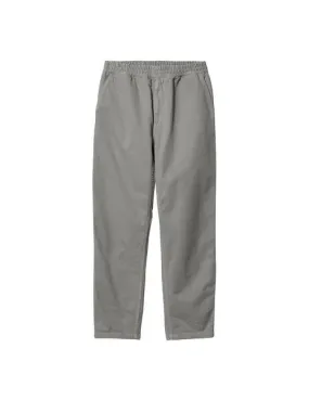 Pantalón carhartt wip flint pant gris lavado de hombre