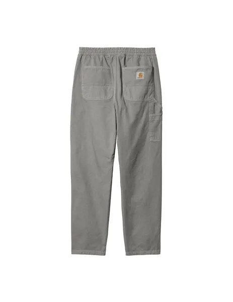 Pantalón carhartt wip flint pant gris lavado de hombre