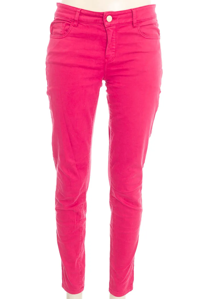 Pantalón color Fucsia - Massimo Dutti