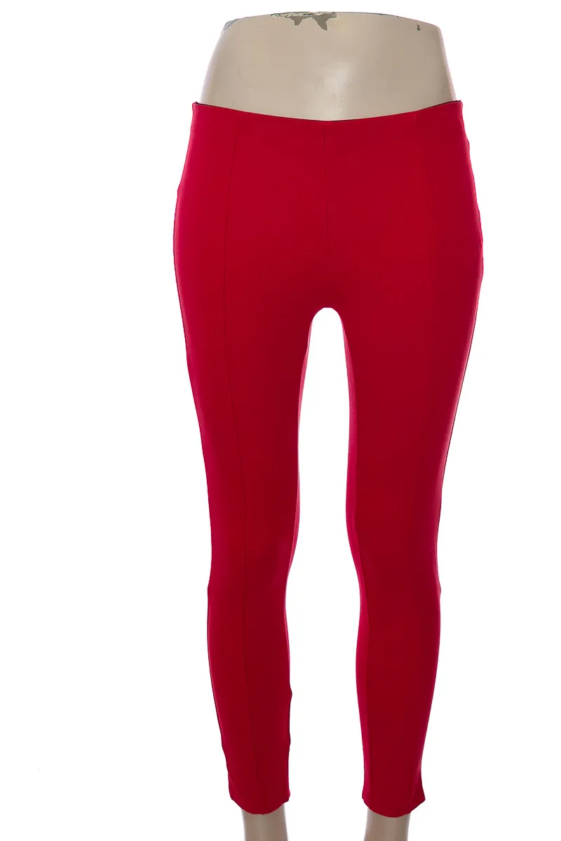 Pantalón color Rojo - Zara