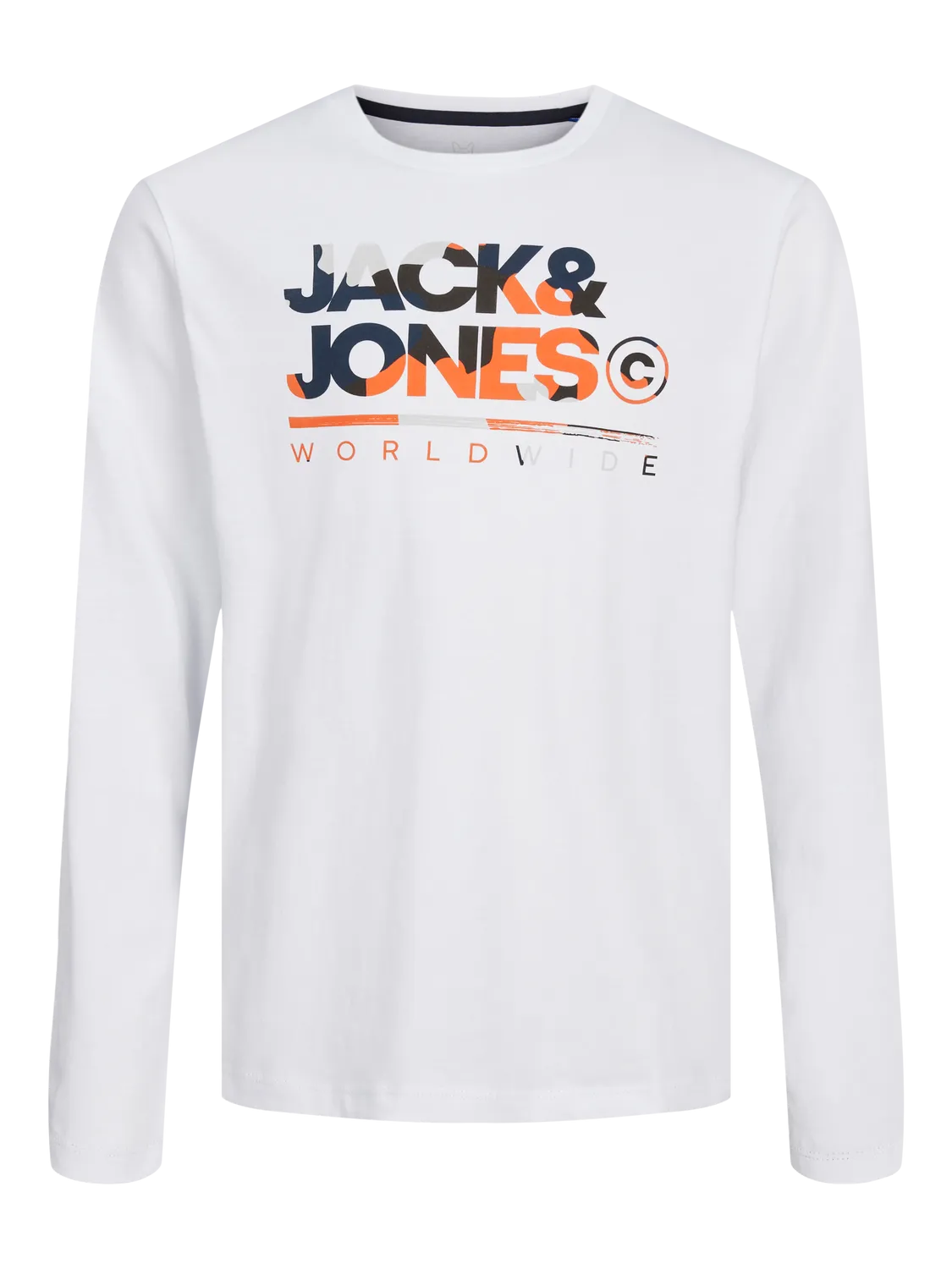 Paquete de 2 Logotipo Camiseta | Blanco | Jack & Jones®