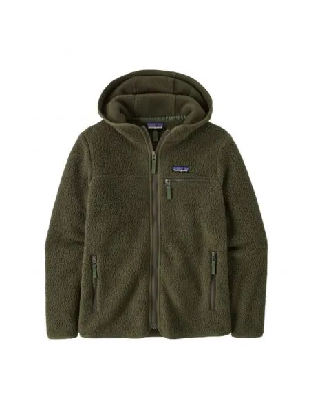 PATAGONIA Suéter Retro Pile Fleece Mujer Pine Needle Green