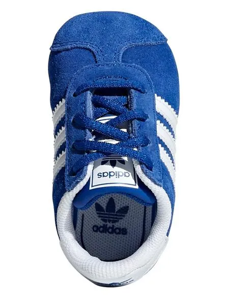 patuco adidas gacelle crib azul bebé