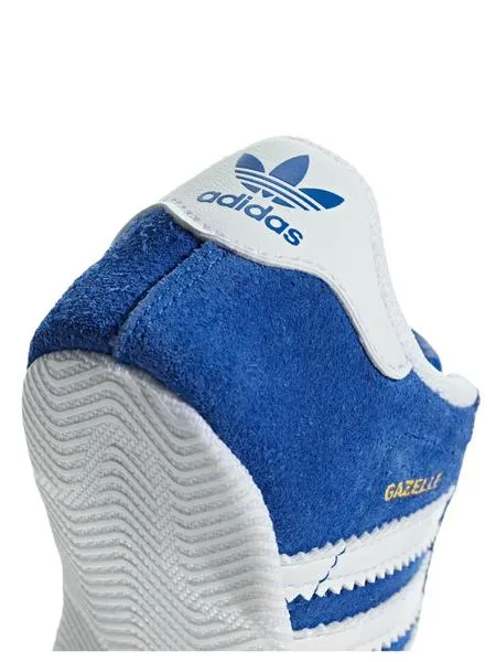 patuco adidas gacelle crib azul bebé