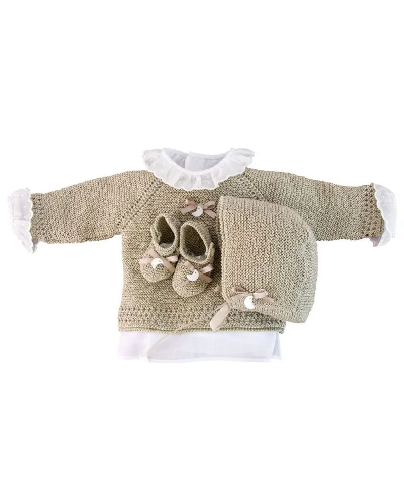 Patucos Canastilla Ro Infantil Camel