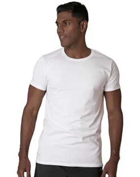 Playera Hombre Básico Blanco Optima 56504247