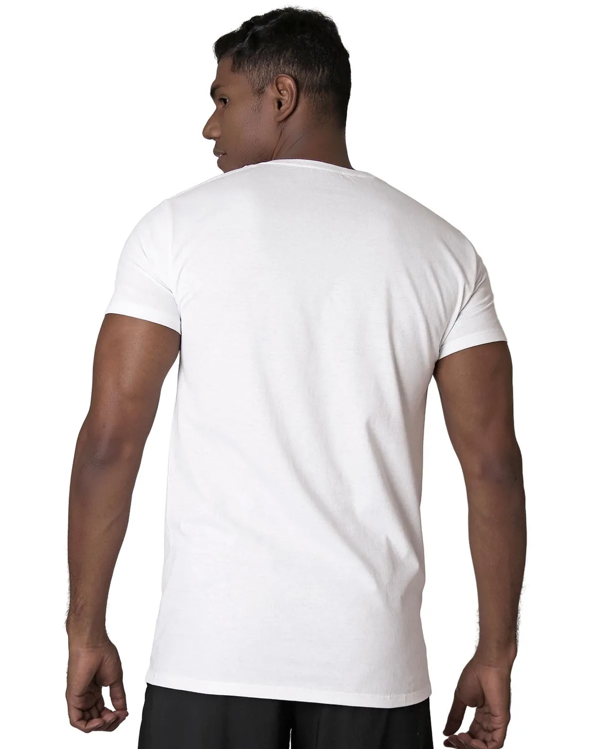 Playera Hombre Básico Blanco Optima 56504247