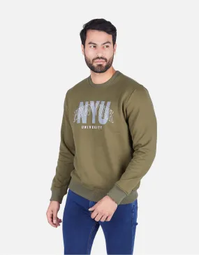 Polera regular fit verde