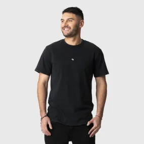 Polera Stoked Steel Reciclada Hombre Negra