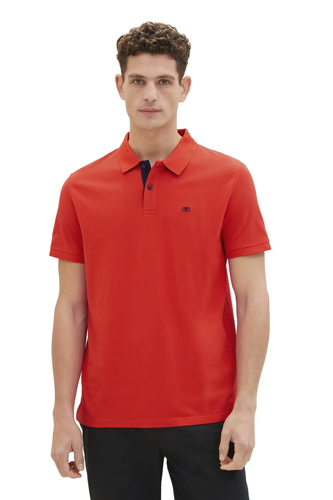 POLO HOMBRE TOM TAILOR ROJO