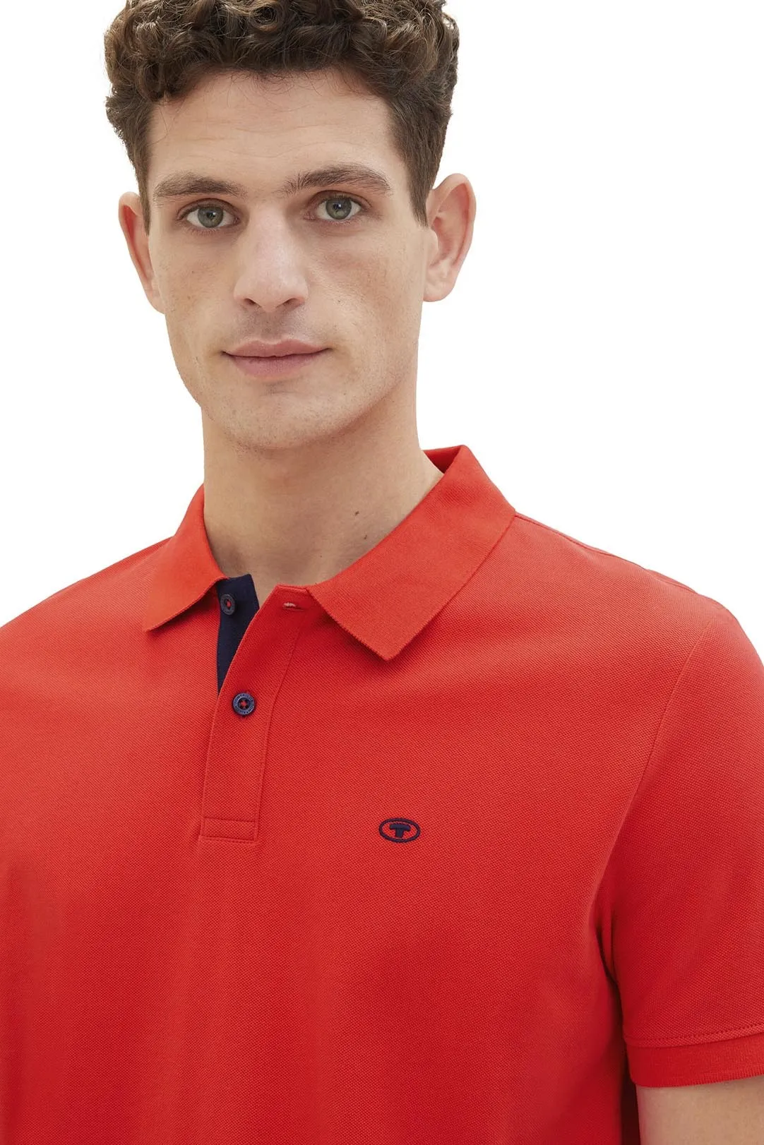 POLO HOMBRE TOM TAILOR ROJO