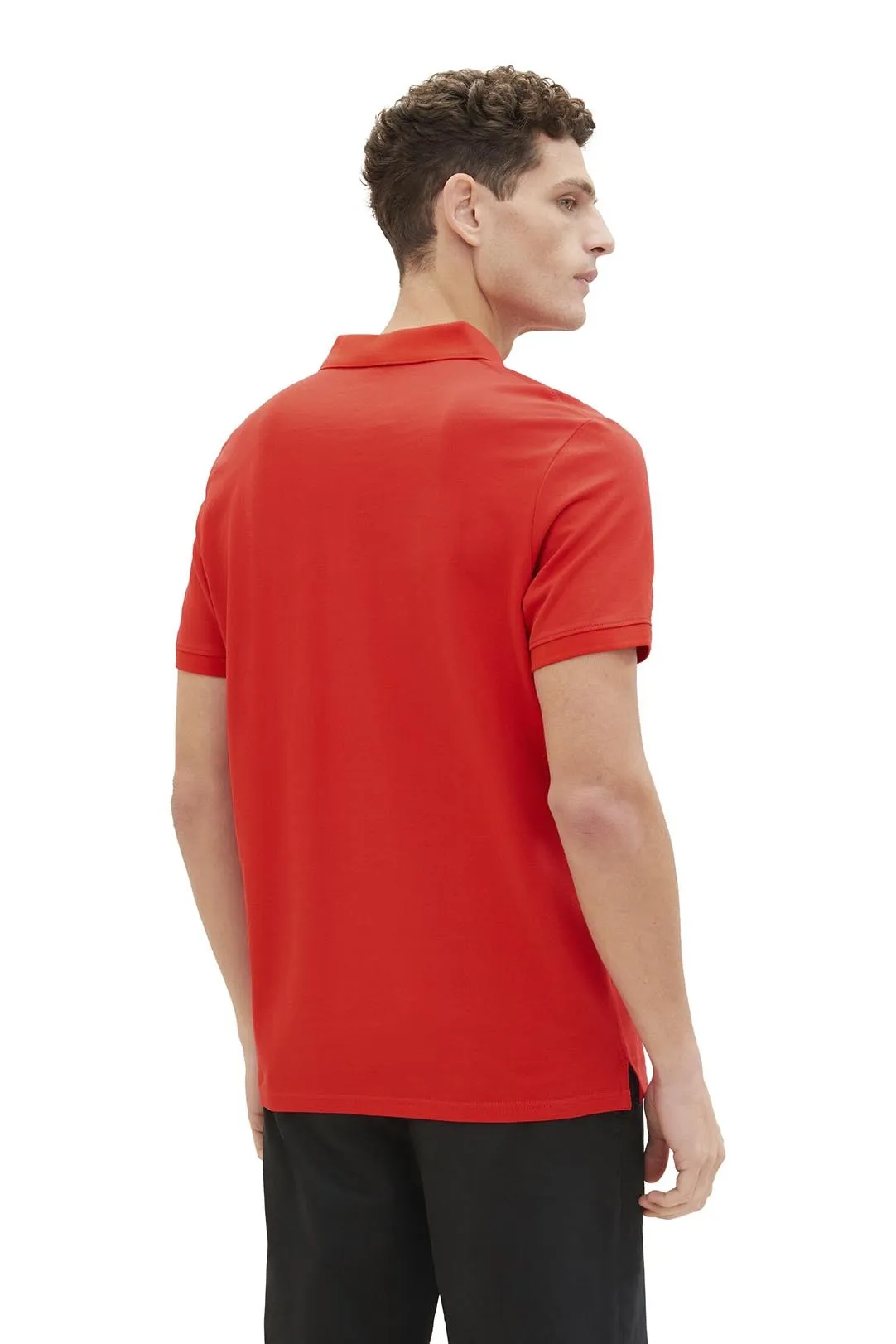 POLO HOMBRE TOM TAILOR ROJO