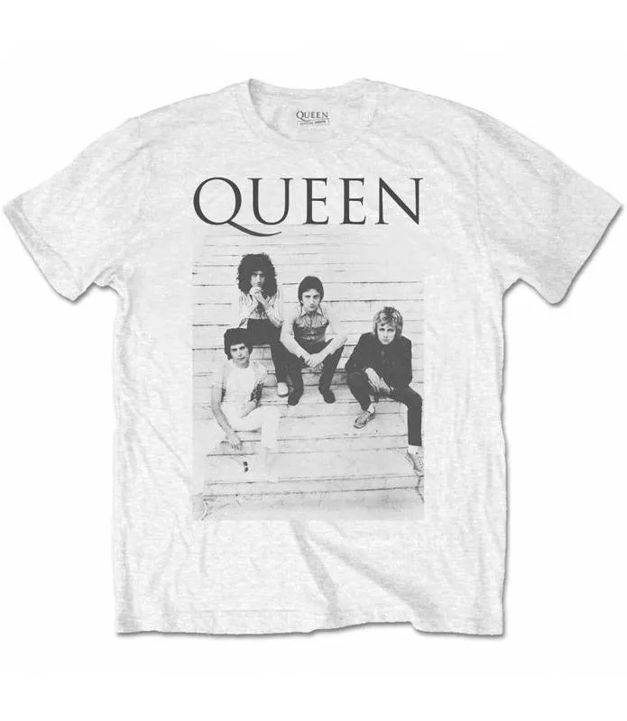 QUEEN Stairs Camiseta Chico Tee Men Rock Off QUTS28MW