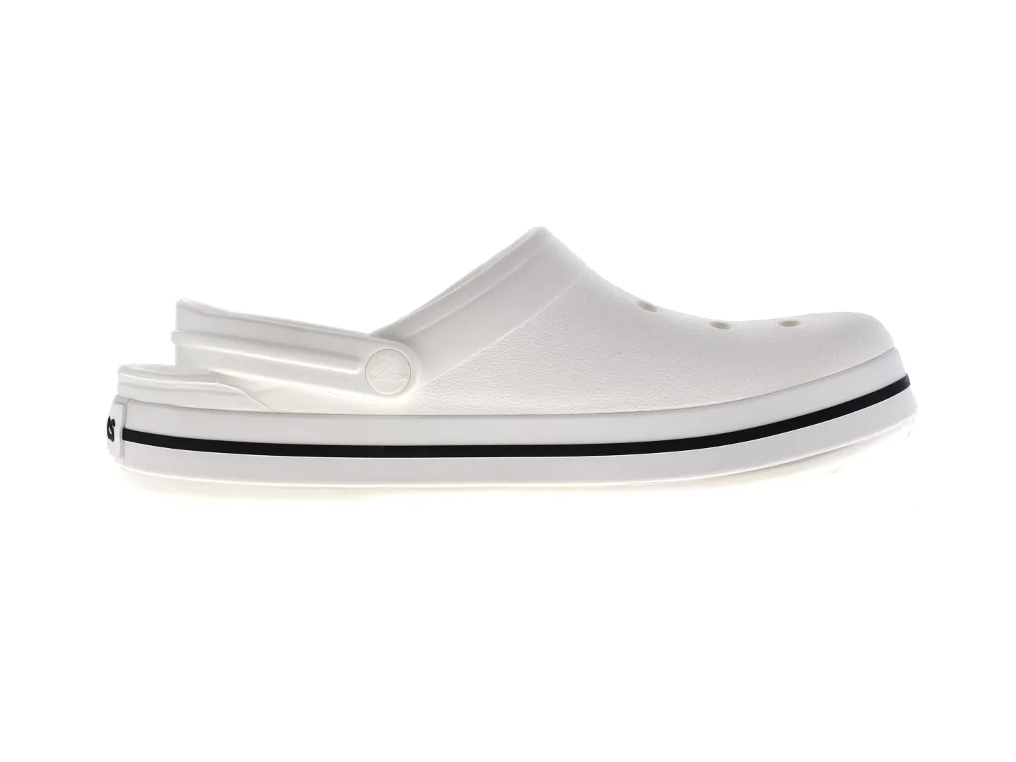 Sandalias Crocs Crocband Blanco Para Hombre