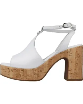 Sandalias de Mujer NERO GIARDINI E307670D BLANCO