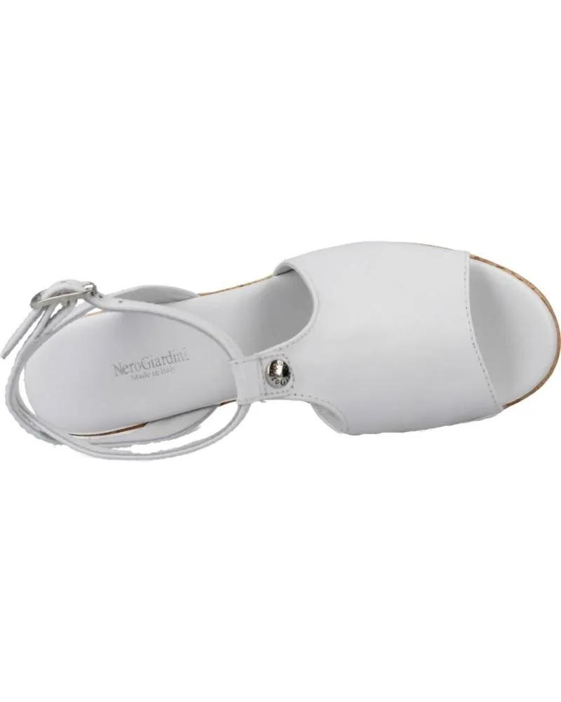 Sandalias de Mujer NERO GIARDINI E307670D BLANCO