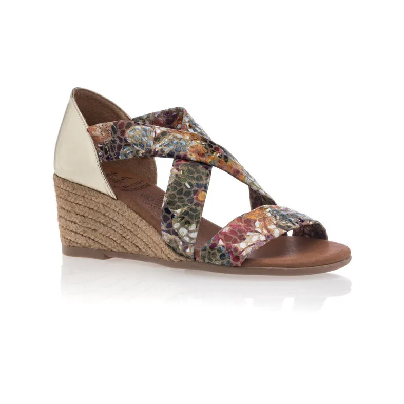 Sandalias mujer multicolor