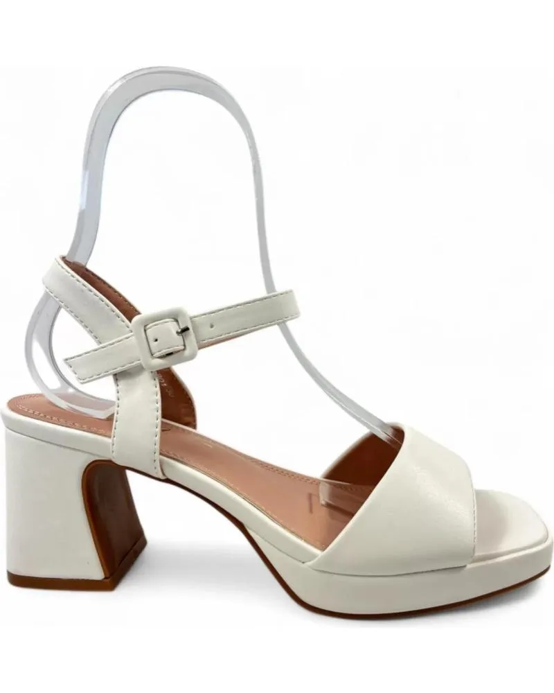 Sandalias TIMBOS  de Mujer SANDALIA TACON PLATAFORMA NOVIA 130787  BLANCO