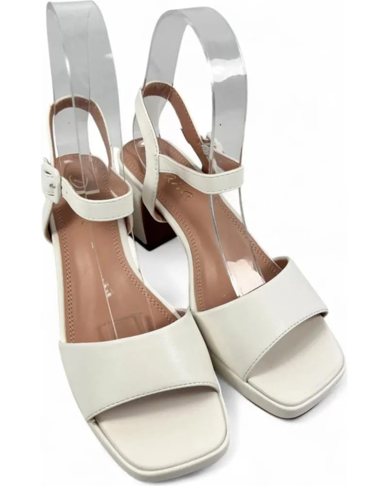 Sandalias TIMBOS  de Mujer SANDALIA TACON PLATAFORMA NOVIA 130787  BLANCO