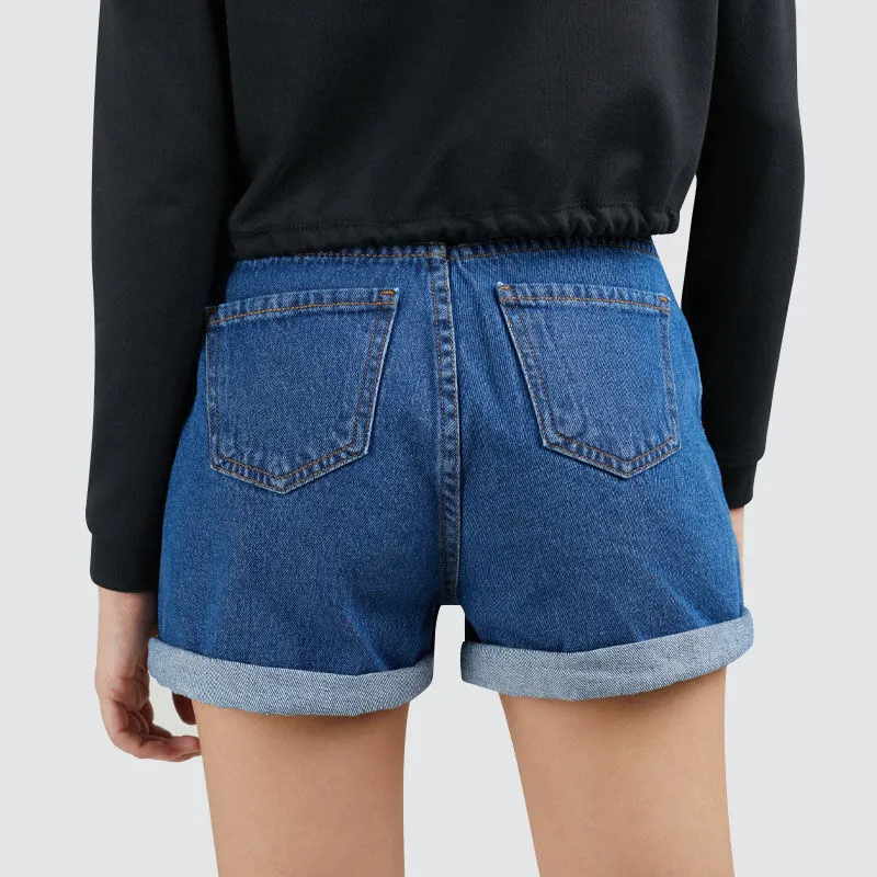 Short Tono Medio Mujer