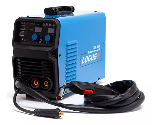 Soldadora Eléctrica Inverter Logus Mig + Electrodo 160amp