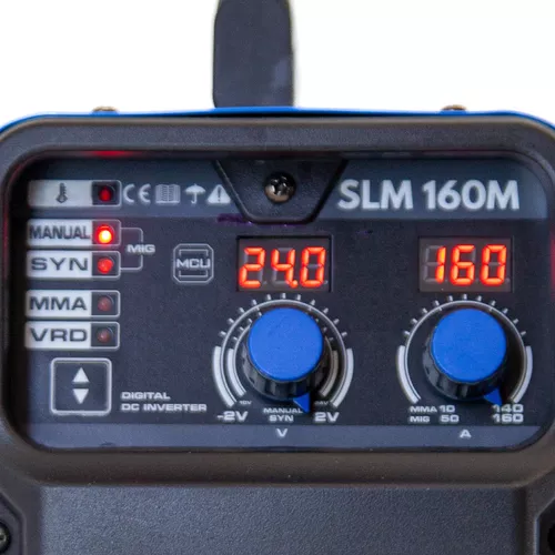 Soldadora Eléctrica Inverter Logus Mig + Electrodo 160amp