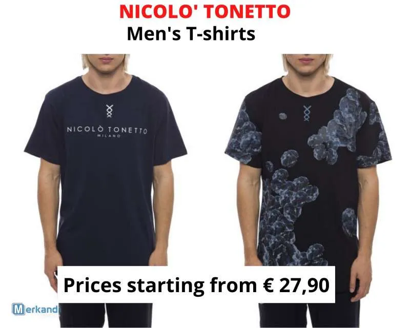 STOCK CAMISETAS HOMBRE NICOLO' TONETTO