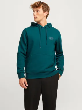 Sudadera con capucha Logotipo | Verde oscuro | Jack & Jones®