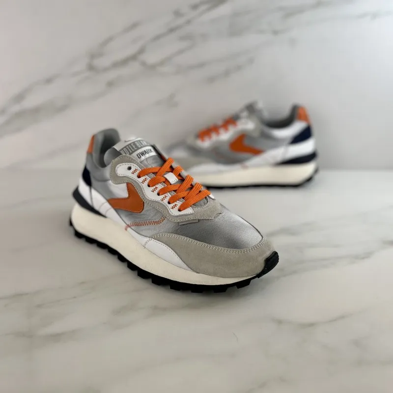 SUPER SNEAKER gris naranja