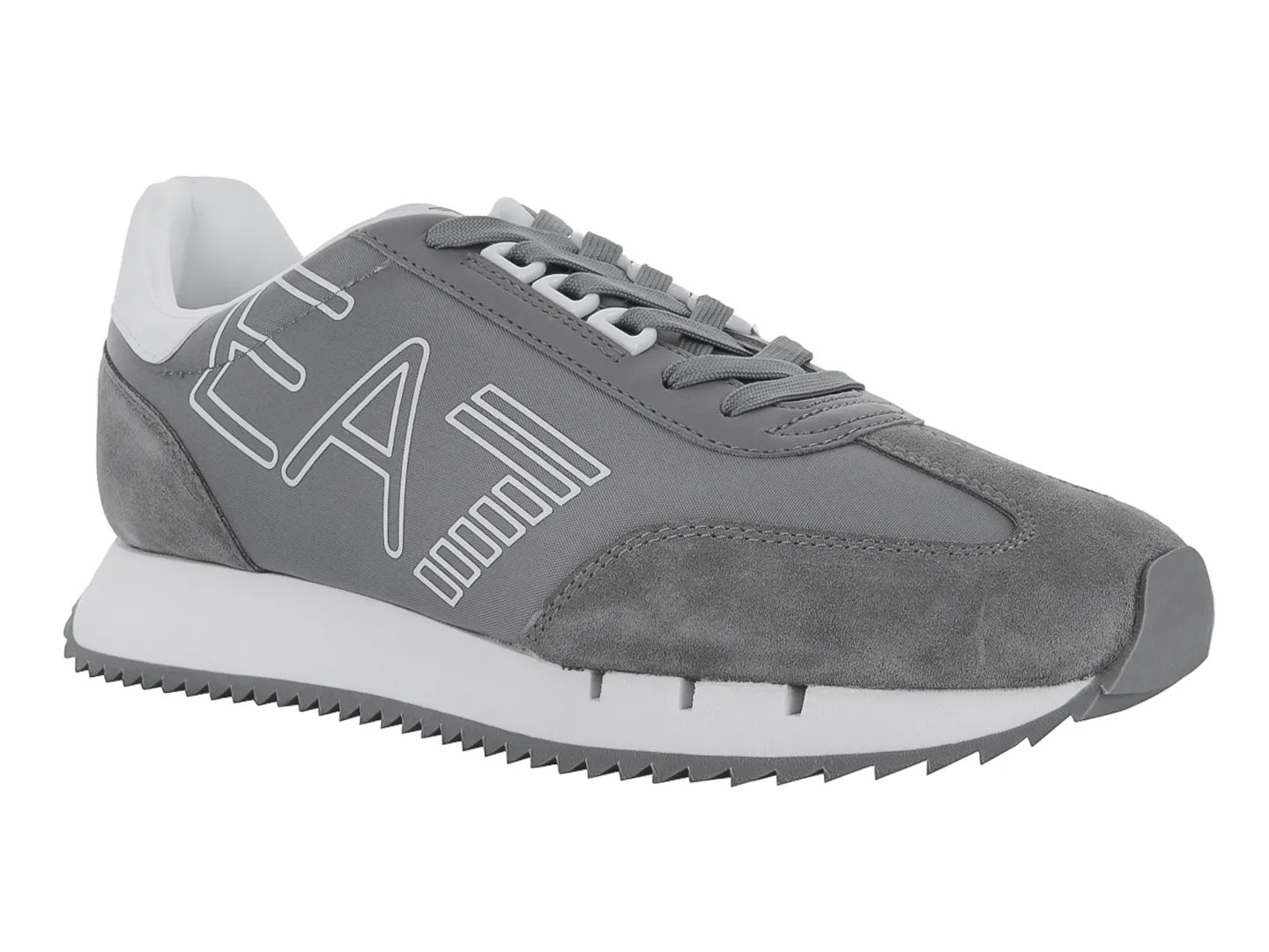 Tenis Emporio Armani X8x101 Gris Para Hombre