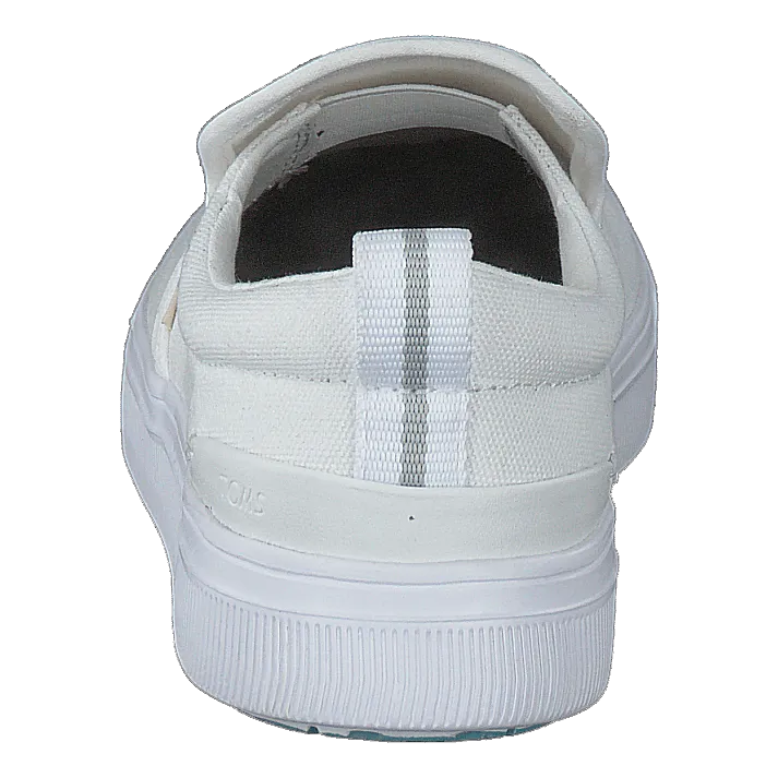 Toms zapatos White Canvas Mn Trlt Slipon Ss White