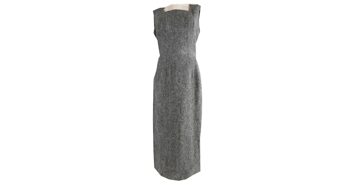 Vestido largo de Comme des Garcons Gris 