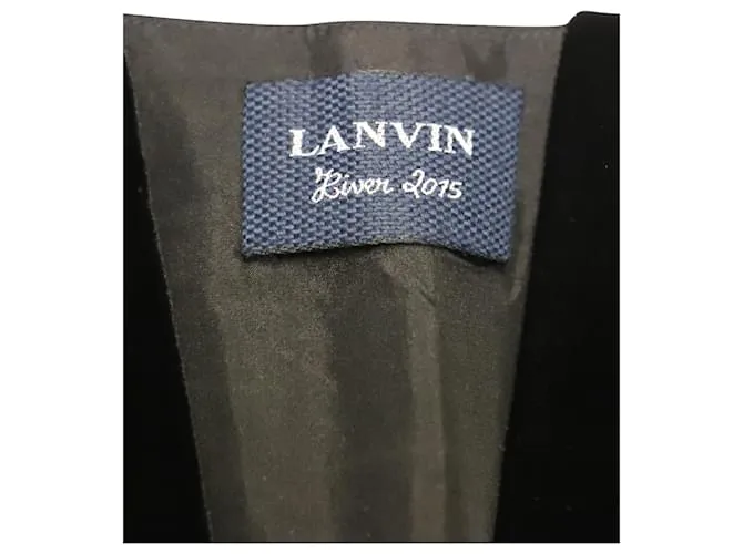 VESTIDO MINI LANVIN Gris 