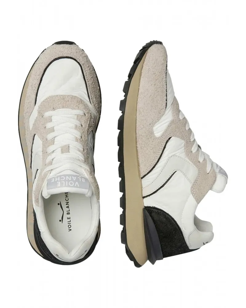 VOILE BLANCHE - Zapatillas Deportivas París Race Man Suede Pluma/Nylon