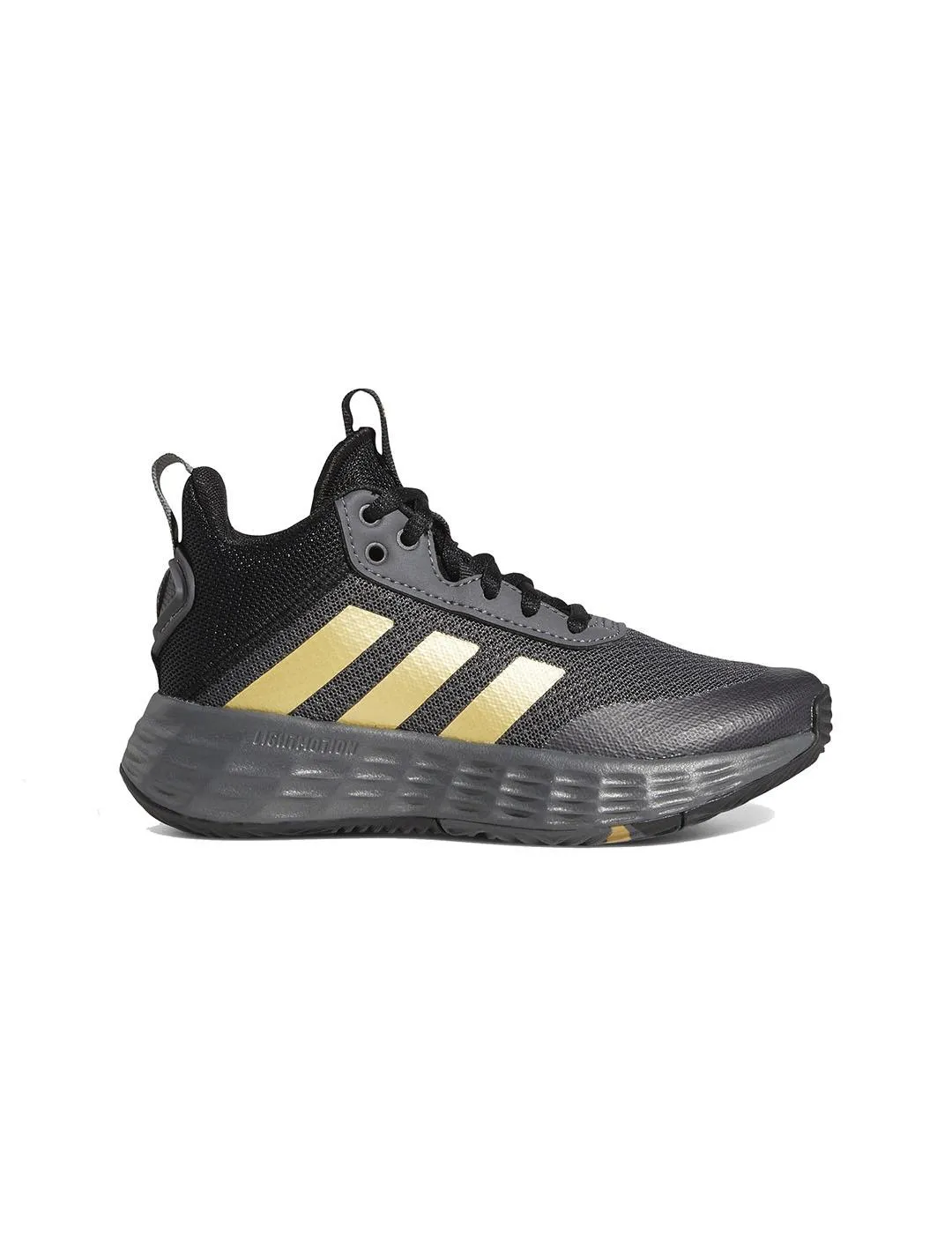 Zapatilla Basket Niño adidas Ownthegame Negro/Dora