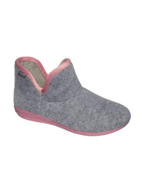 Zapatilla de mujer Creamy Bootie gris/rosa Dr. Scholl