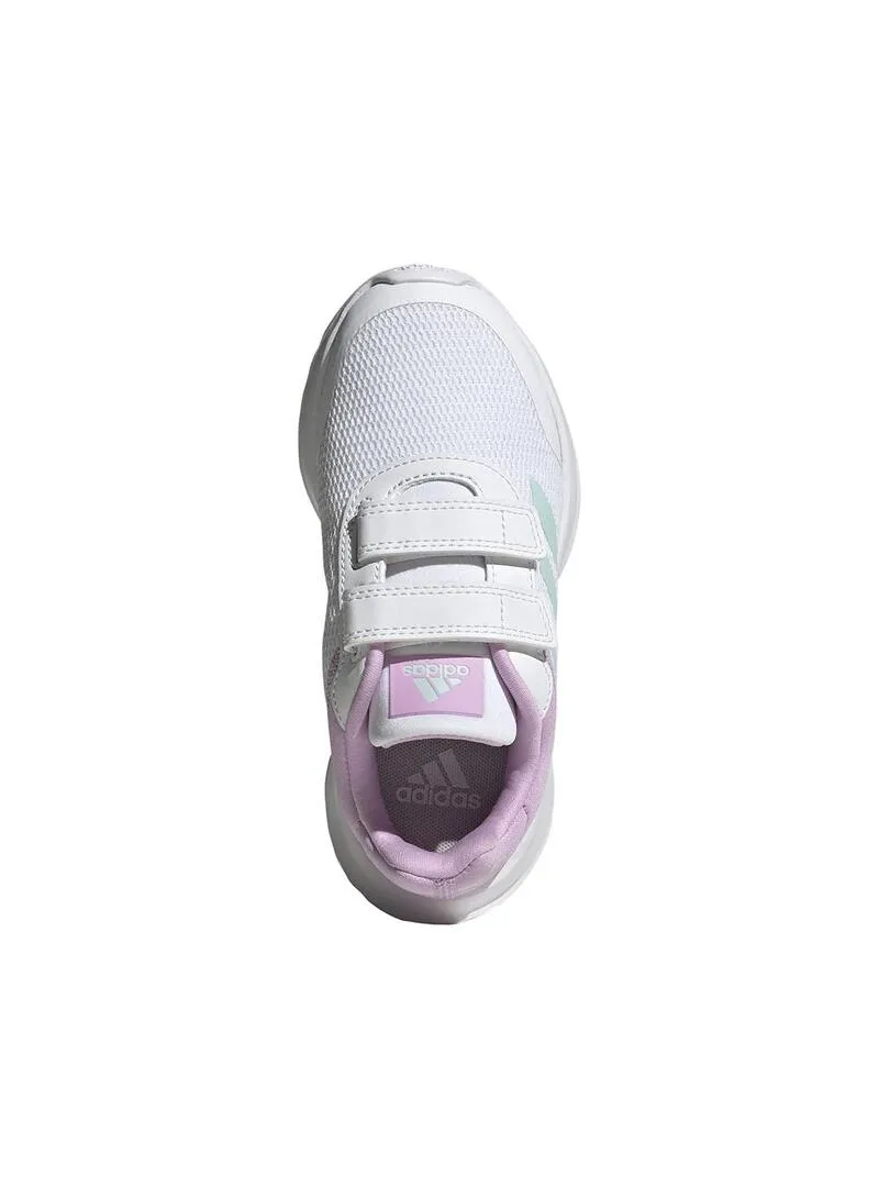 Zapatilla Niña adidas Tensaur Blanco Rosa