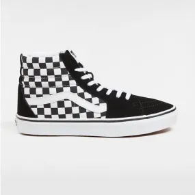 Zapatillas Blanca y Negra Vans Checkerboard SK8-HI 40