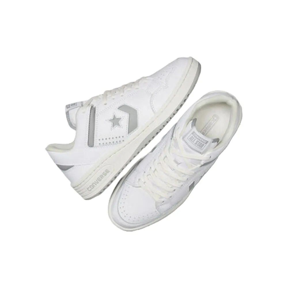 Zapatillas Blancas-Gris Converse Weapon Leather Blanco Vintage 40