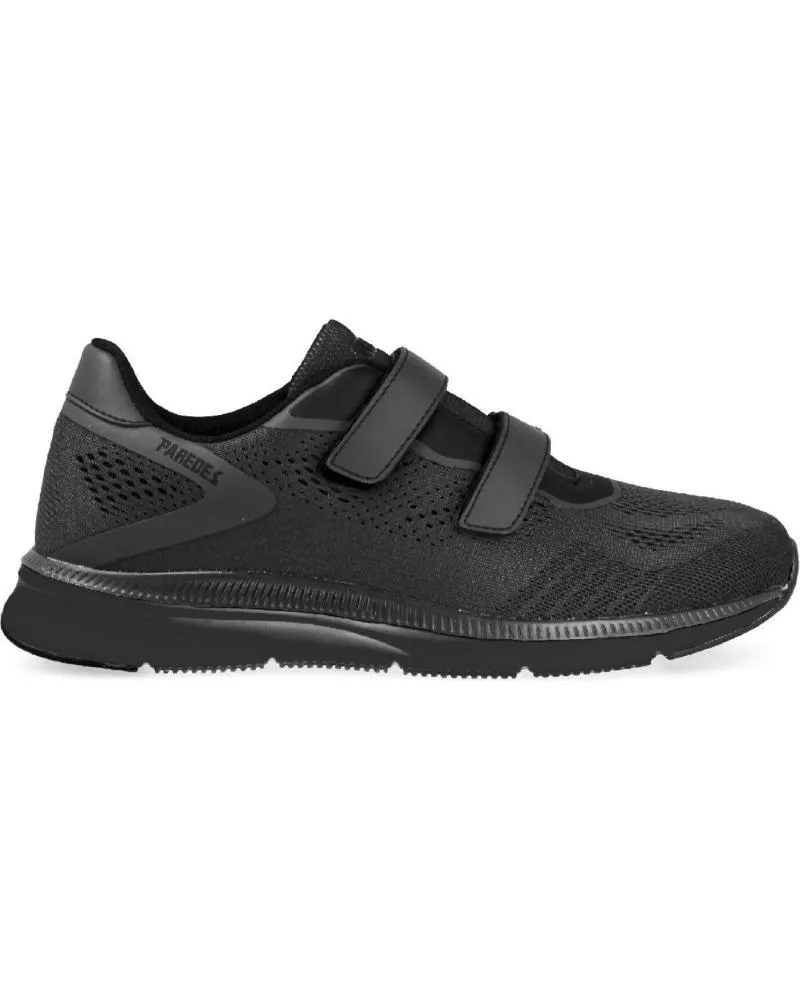 Zapatillas deporte de Hombre PAREDES SPORT LALIN NEGRO