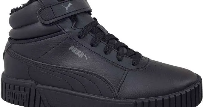 ZAPATILLAS PUMA CON AISLAMIENTO INFANTIL NEGRO 387382 02