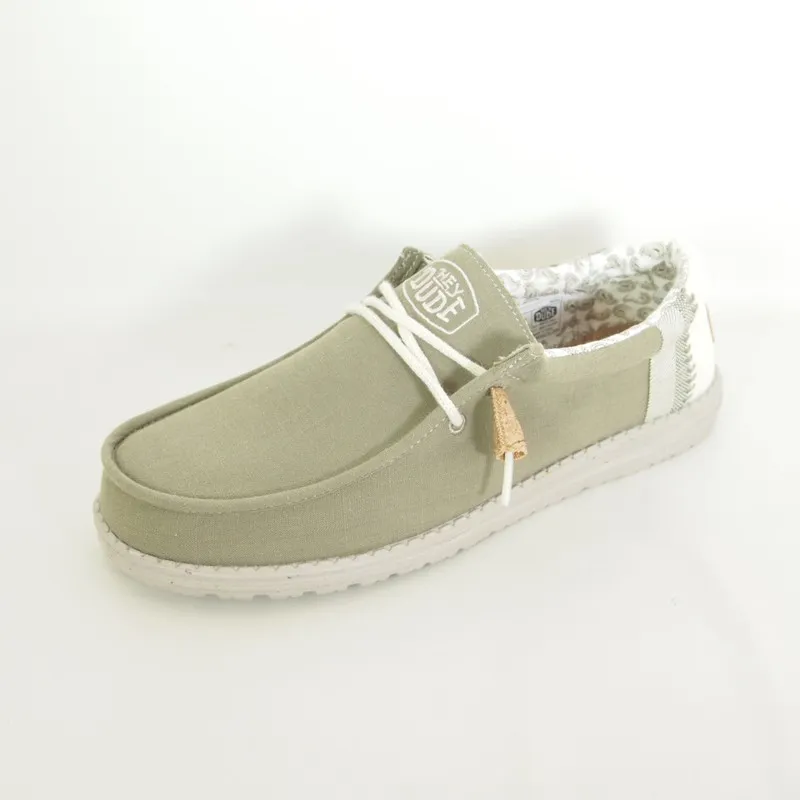 Zapatos Dude Wally Break Stitch Verde