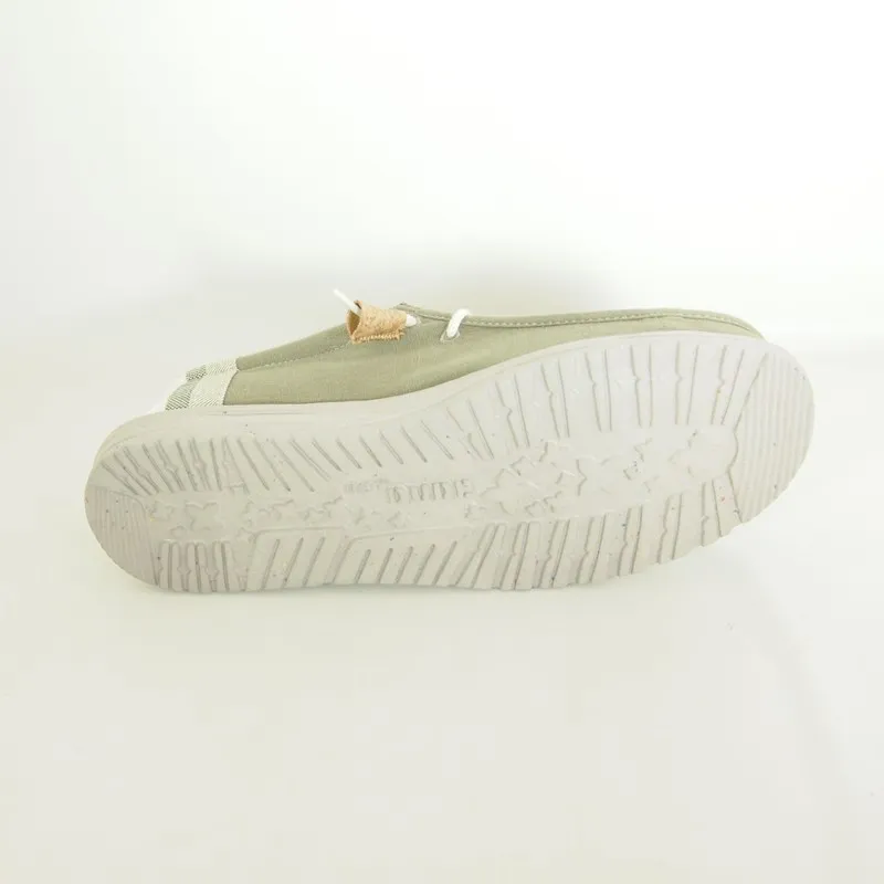 Zapatos Dude Wally Break Stitch Verde