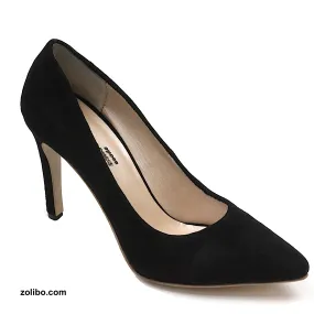 Zapatos tacón negros mujer aguja